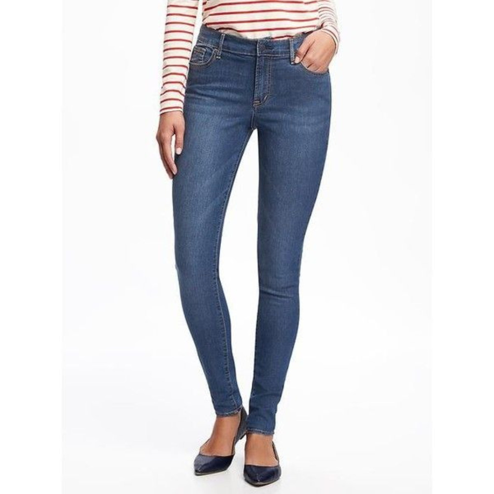 old navy pants curvy skinny blue jeans women kids